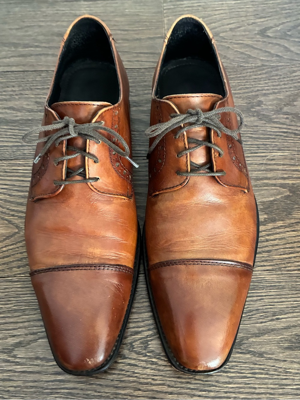 Men’s Shoes Harry Rosen, Leather Made in Italy 🤎